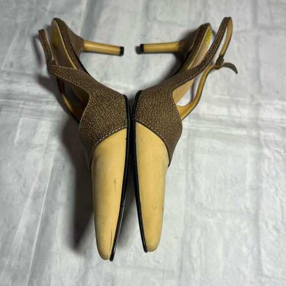 Casadei Slingbacks 7 1/2 B - Picture 6 of 8